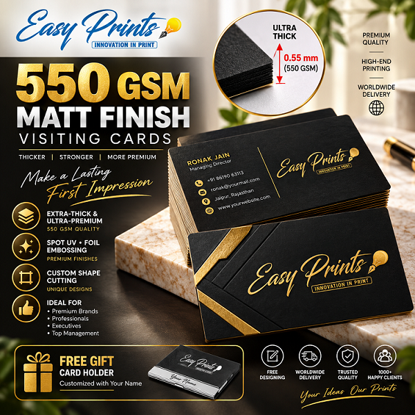 Matt Gold Foil