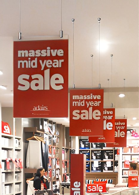 Hanging Display Boards