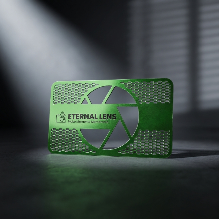 Green Metal Card